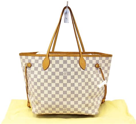 louis vuitton neverfull azur|authentic louis vuitton damier azur.